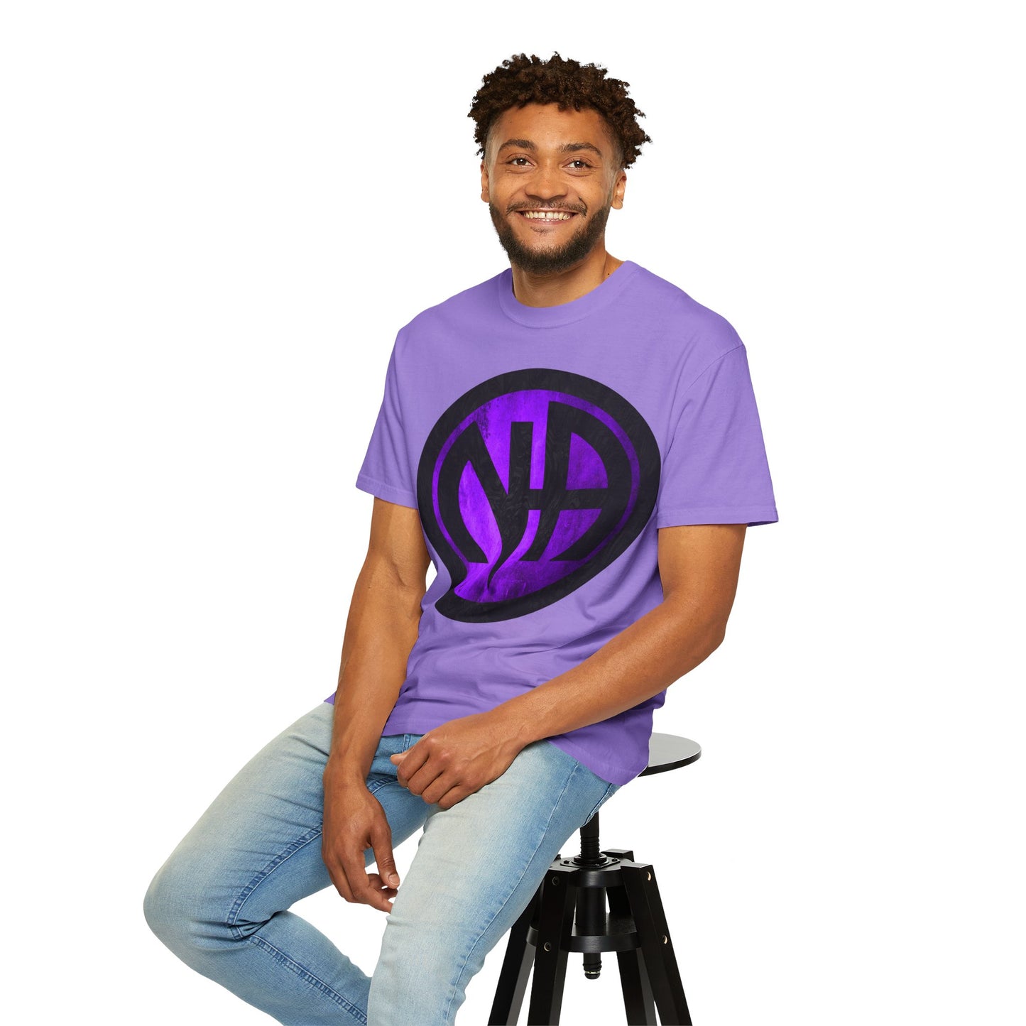 Narcotics Anonymous NA Logo – Purple & Black Recovery Symbol Art T-Shirt, Recovery T-Shirt