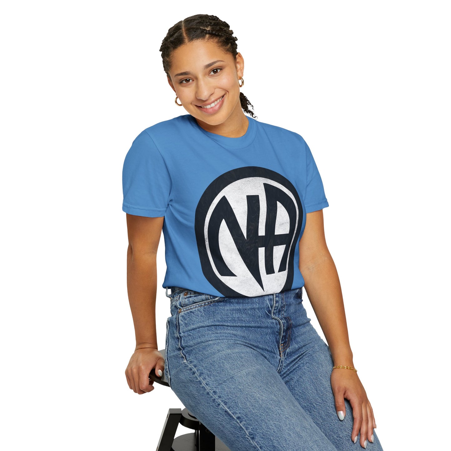 Narcotics Anonymous NA Logo – White & Black Recovery Symbol Art T-Shirt, Recovery T-Shirt