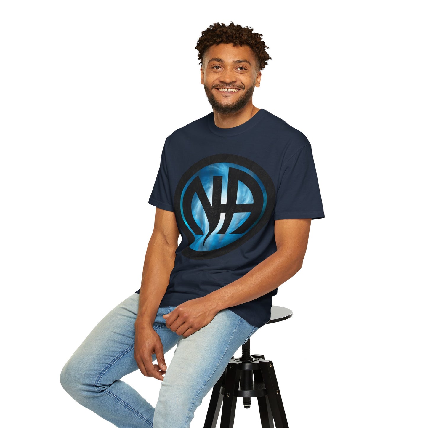 Narcotics Anonymous NA Logo – Cloud & Black Recovery Symbol Art T-Shirt, Recovery T-Shirt