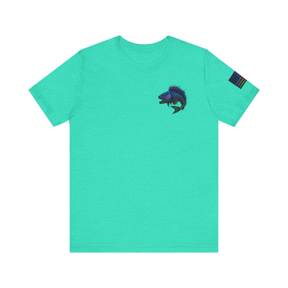 Parrot Fish Unisex Tee, Angler Fishing Shirt, Saltwater Fish Skin Top, Fishing Apparel, Ocean Lover Gift