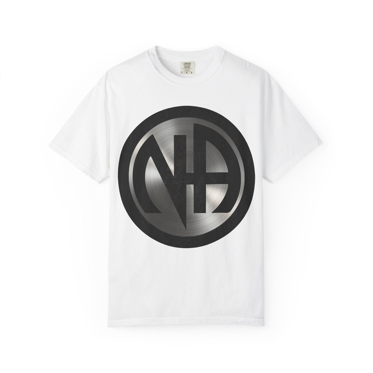 Narcotics Anonymous NA Logo – Metal & Black Recovery Symbol Art T-Shirt, Recovery T-Shirt