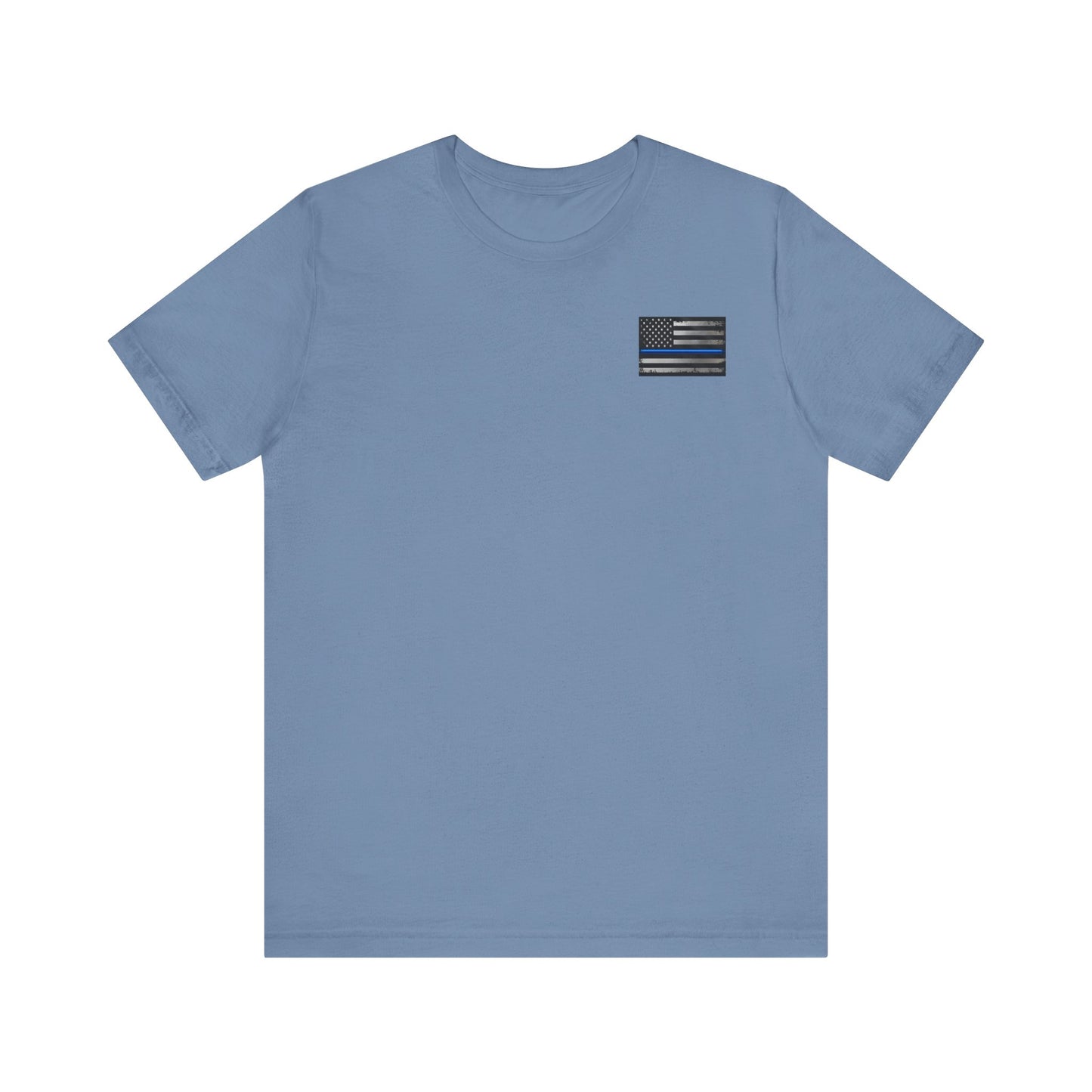 K9 Blue Line Paw Print Tee