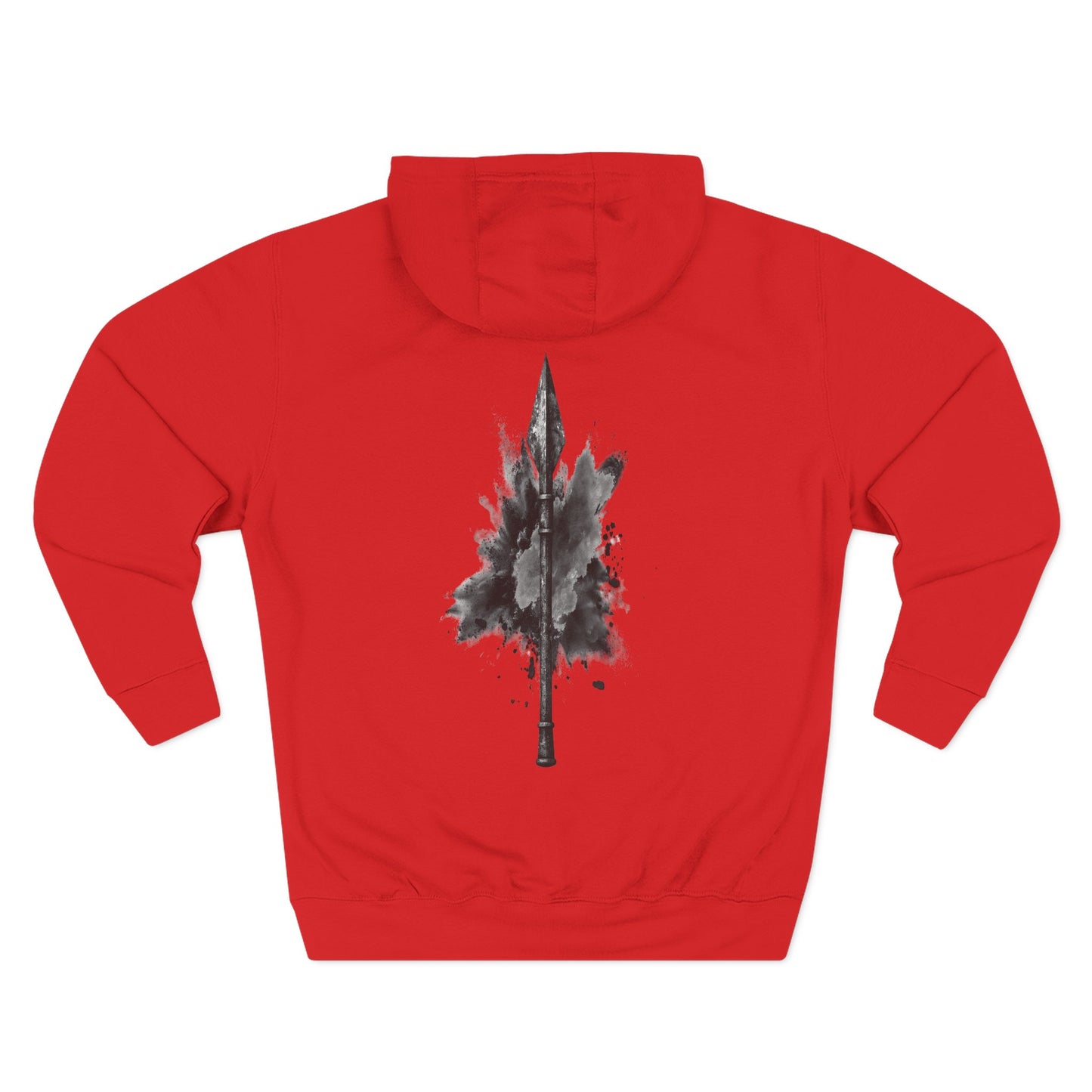 Three-Panel Fleece Hoodie Spartan Warrior