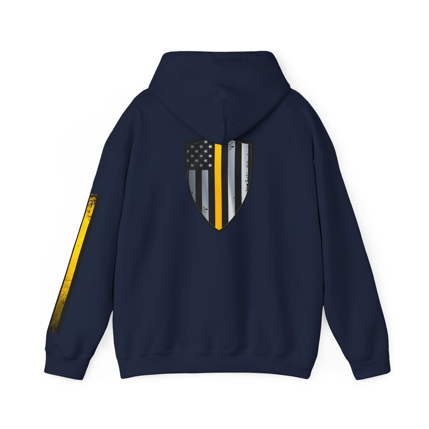 911 Dispatch Thin Yellow Line Hoodie - Dispatcher Support, Police Dispatcher Sweatshirt, Emergency Dispatcher Gift, First
