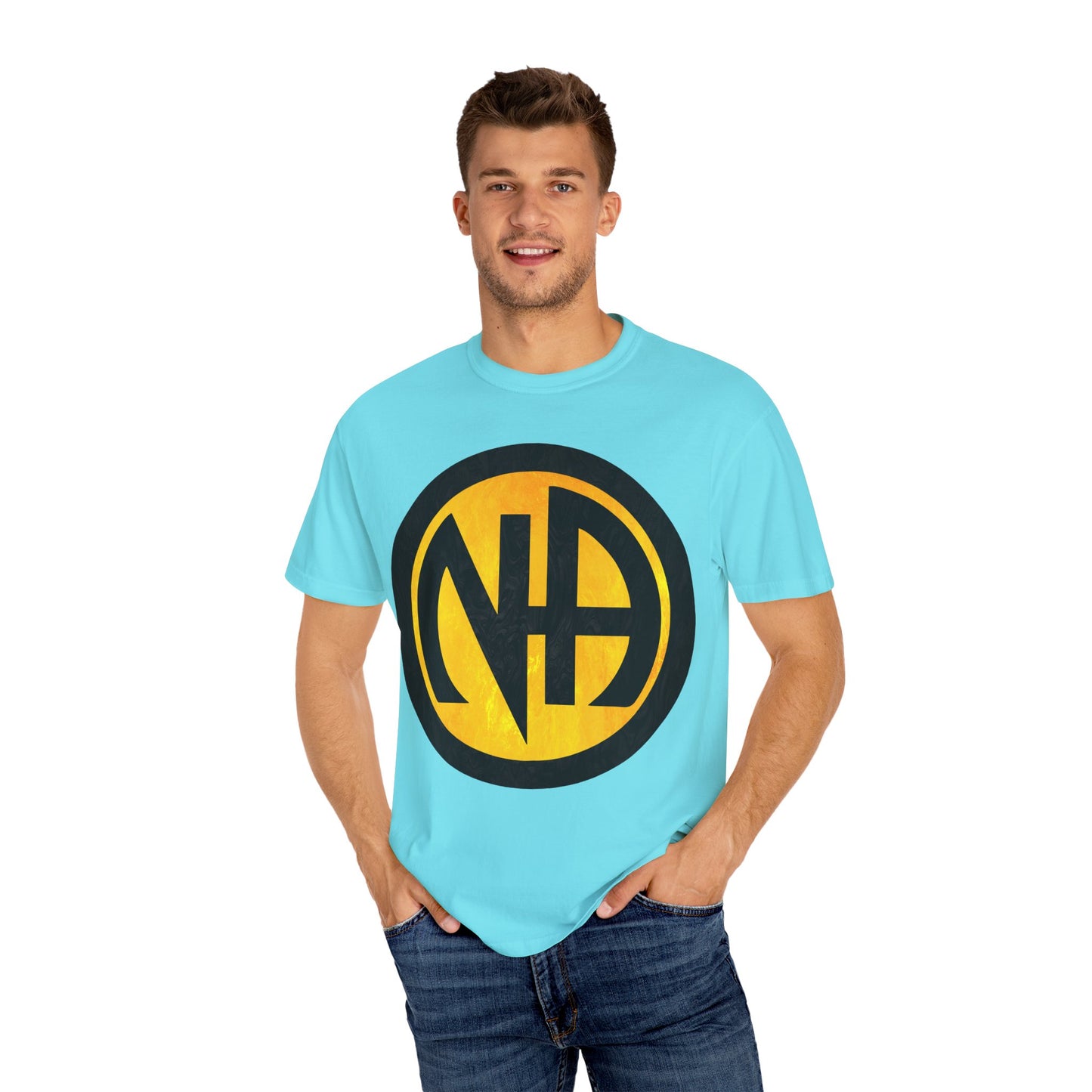 Narcotics Anonymous NA Logo – Yellow & Black Recovery Symbol Art T-Shirt, Recovery T-Shirt