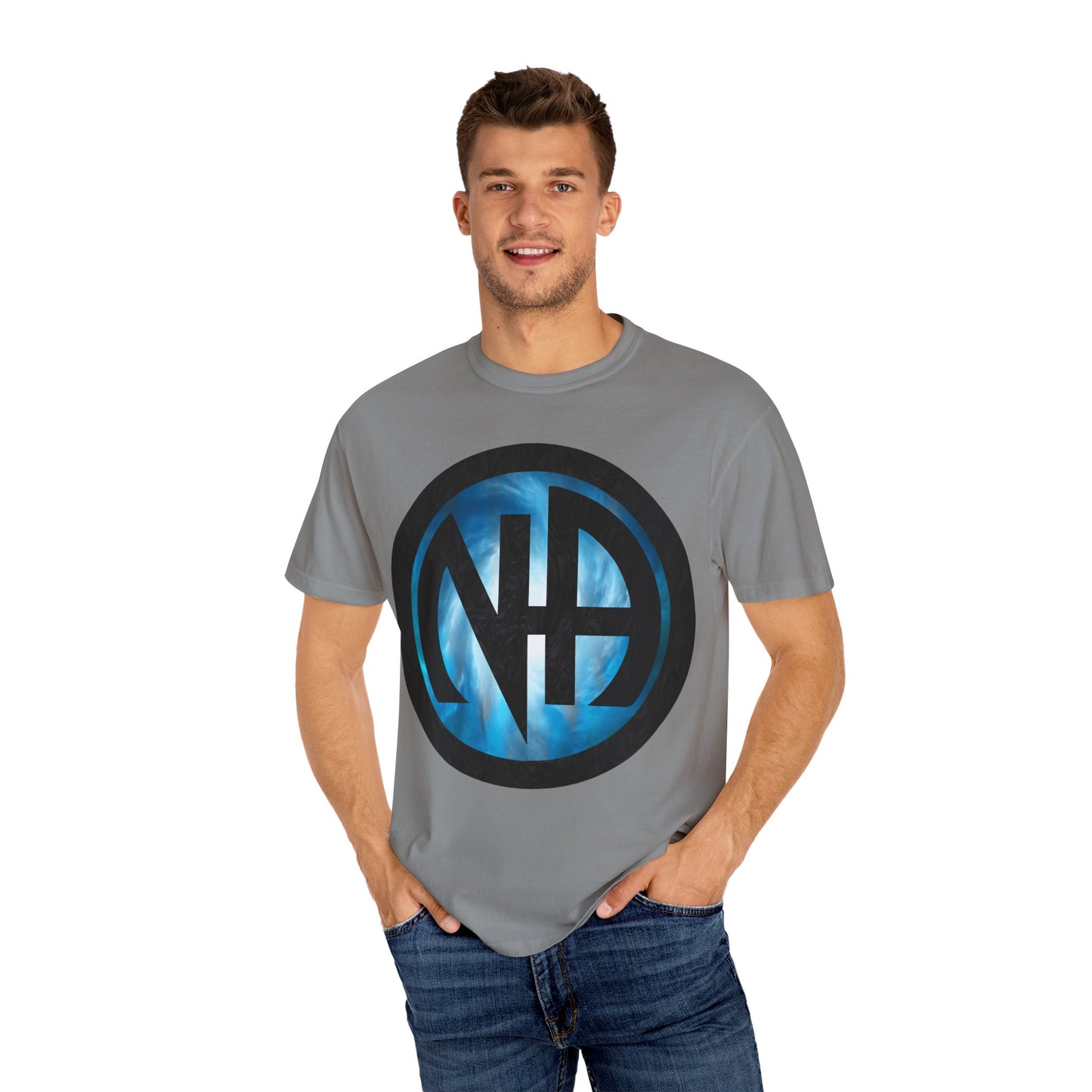 Narcotics Anonymous NA Logo – Cloud & Black Recovery Symbol Art T-Shirt, Recovery T-Shirt
