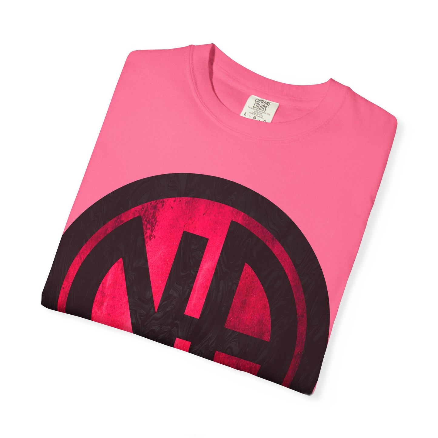 Narcotics Anonymous NA Logo – Grunge Pink & Black Recovery Symbol Art T-Shirt, Recovery T-Shirt