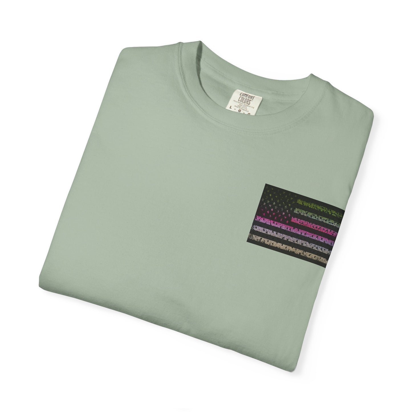 Trout Life T-Shirt — Fishing Graphic Tee with Trout & American Flag