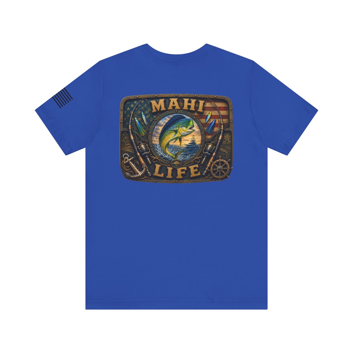 Mahi Life Mahi Mahi Fishing T-Shirt – WRAEVN OUTDOORS Offshore Angler Tee