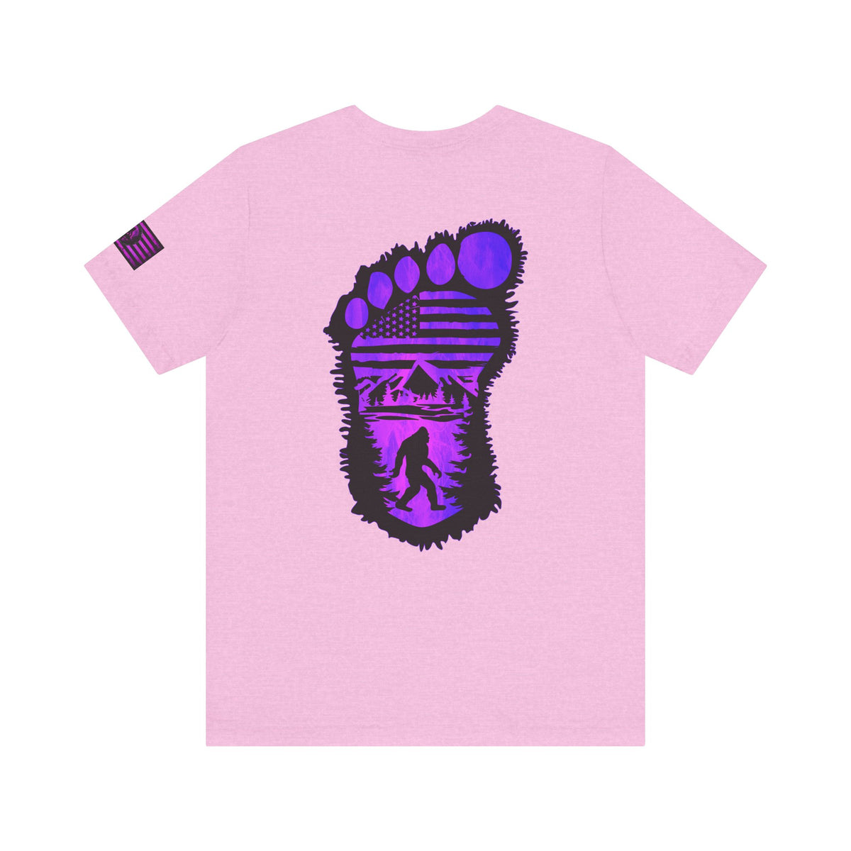 Bigfoot Adventure Unisex Tee, Retro Graphic Shirt, Nature Lover Gift, Camping Shirt, Outdoorsy Apparel, Summer Style