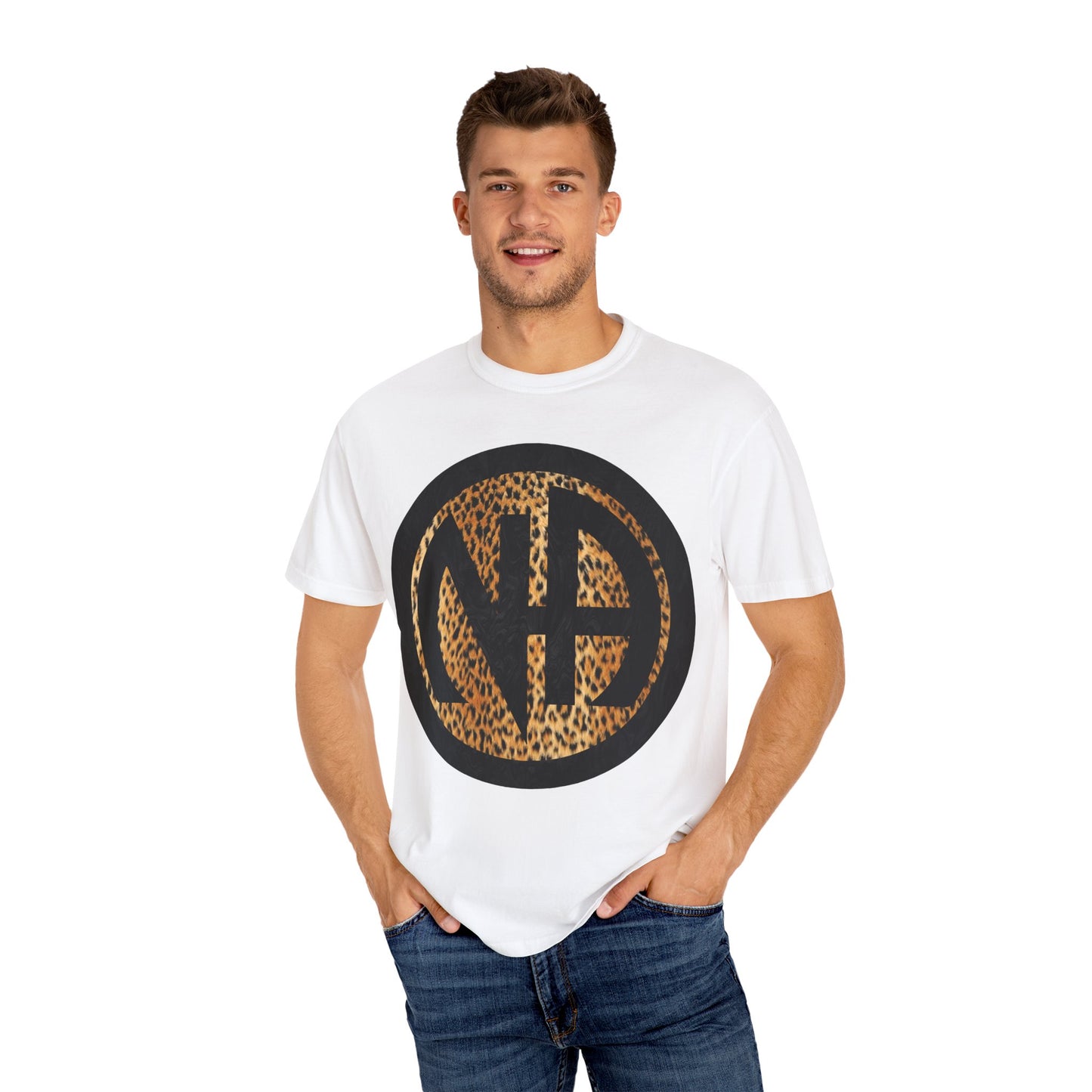 Narcotics Anonymous NA Logo – Leopard Print Recovery Symbol Art T-Shirt, Recovery T-Shirt