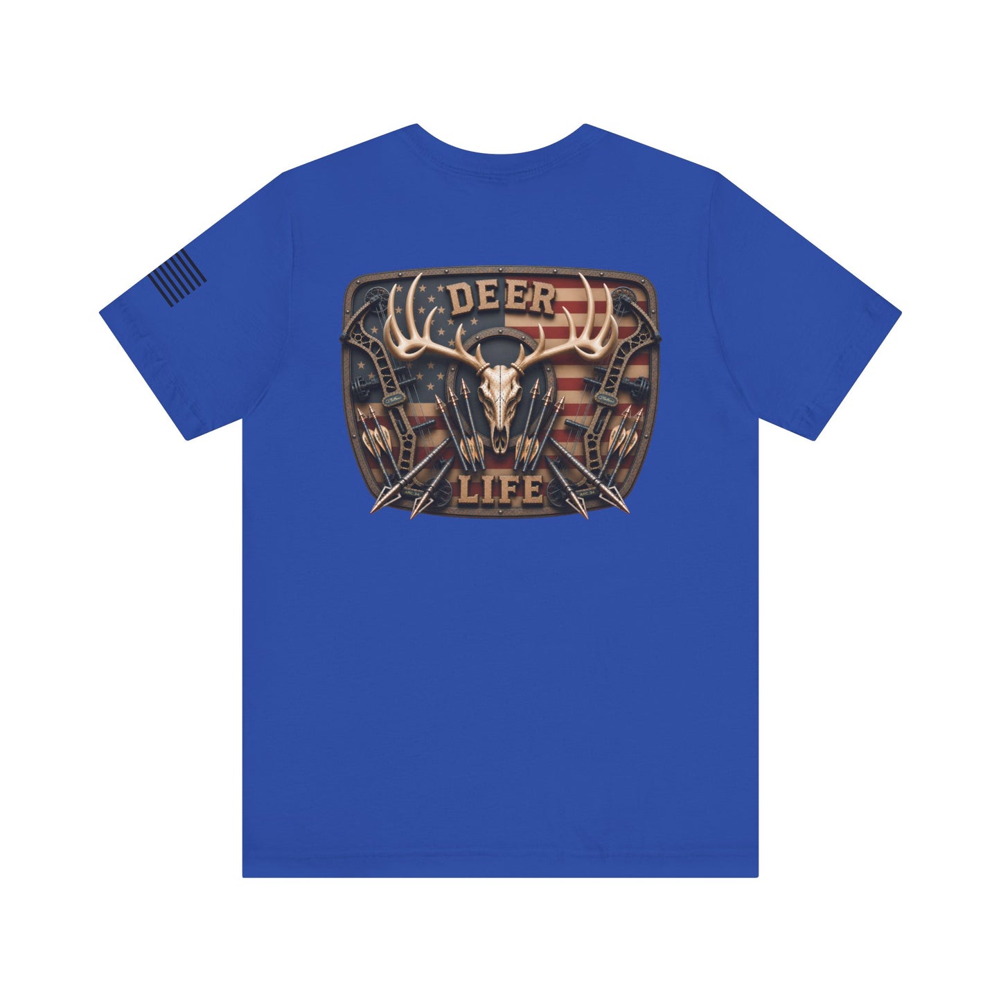 Deer Life American Bowhunting T-Shirt – WRAEVN OUTDOORS Whitetail Hunter Tee