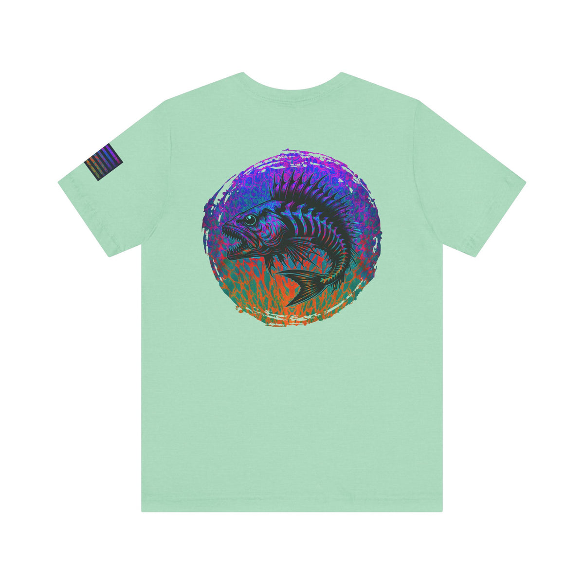 Parrot Fish Unisex Tee, Angler Fishing Shirt, Saltwater Fish Skin Top, Fishing Apparel, Ocean Lover Gift