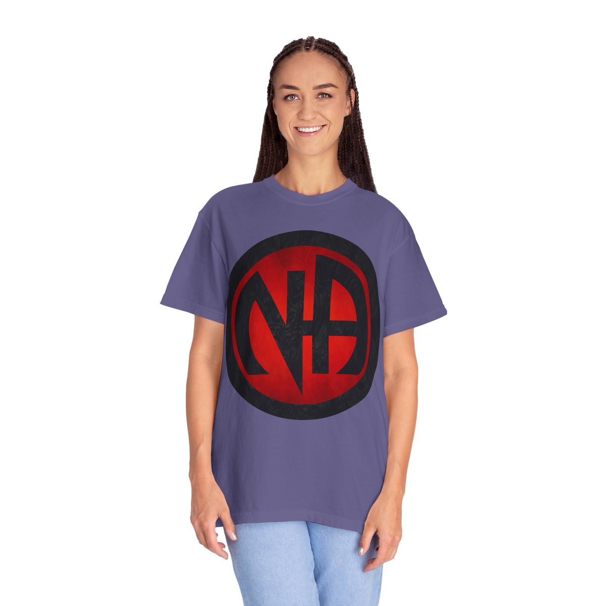Narcotics Anonymous NA Logo – Red & Black Recovery Symbol Art T-Shirt, Recovery T-Shirt