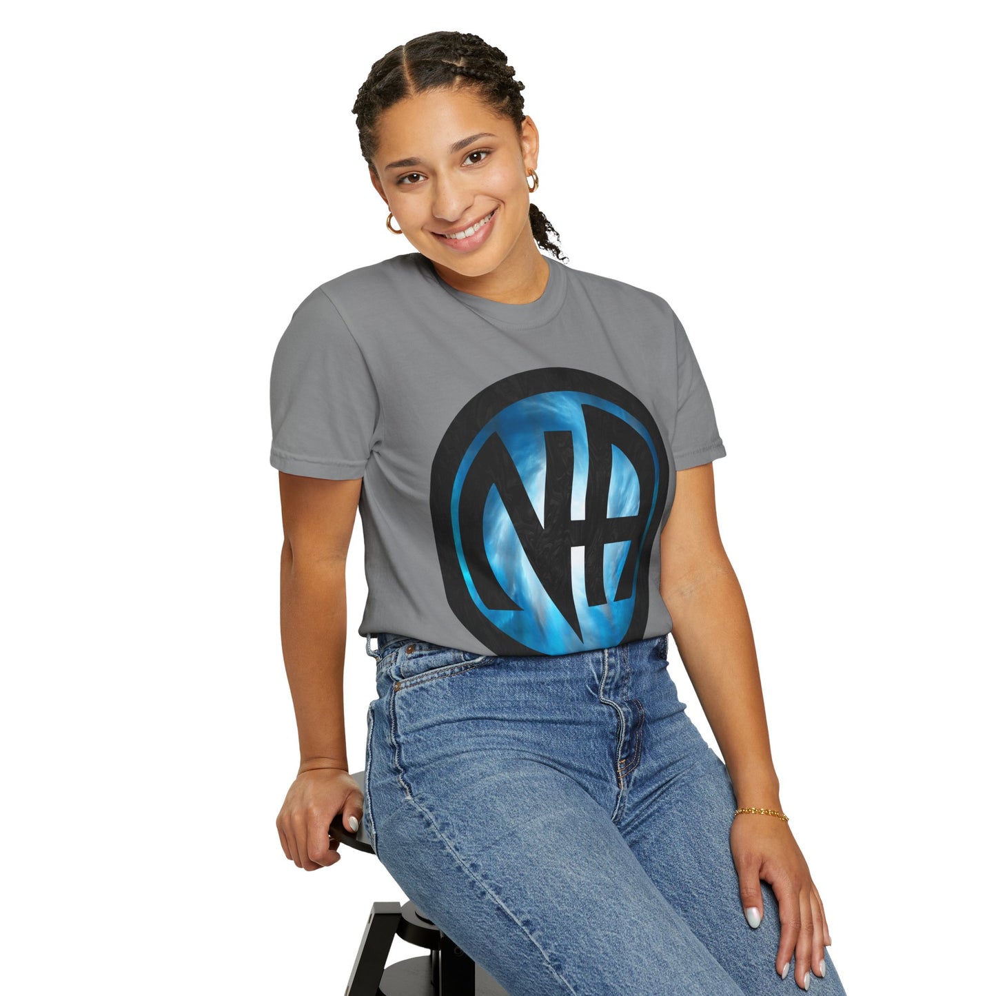 Narcotics Anonymous NA Logo – Cloud & Black Recovery Symbol Art T-Shirt, Recovery T-Shirt